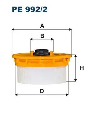 Kraftstofffilter FILTRON PE 992/2