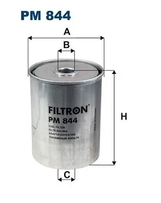 Kraftstofffilter FILTRON PM 844 Bild Kraftstofffilter FILTRON PM 844