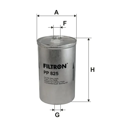 Kraftstofffilter FILTRON PP 825 Bild Kraftstofffilter FILTRON PP 825