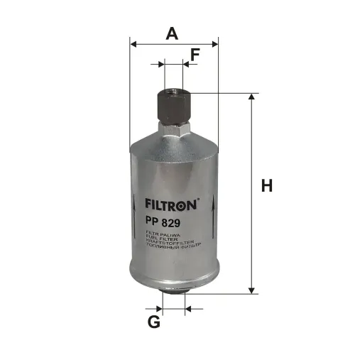 Kraftstofffilter FILTRON PP 829 Bild Kraftstofffilter FILTRON PP 829