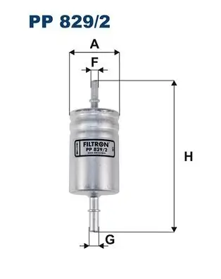 Kraftstofffilter FILTRON PP 829/2 Bild Kraftstofffilter FILTRON PP 829/2