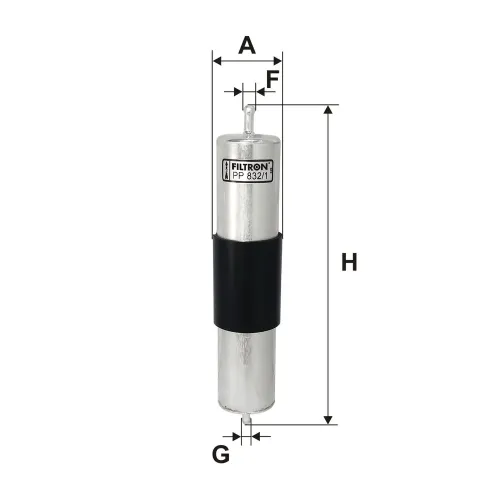 Kraftstofffilter FILTRON PP 832/1 Bild Kraftstofffilter FILTRON PP 832/1