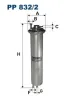 Kraftstofffilter FILTRON PP 832/2