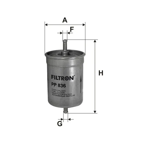 Kraftstofffilter FILTRON PP 836 Bild Kraftstofffilter FILTRON PP 836