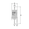 Kraftstofffilter FILTRON PP 836/4 Bild Kraftstofffilter FILTRON PP 836/4