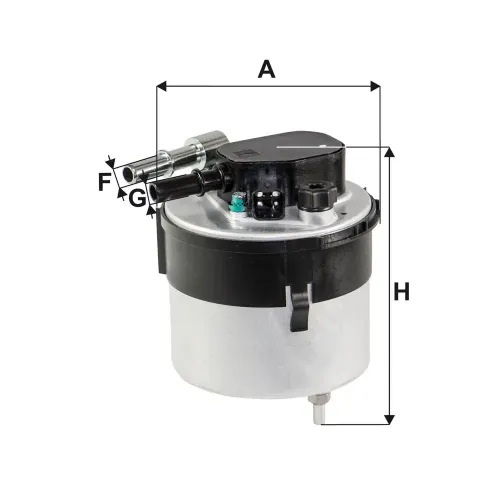 Kraftstofffilter FILTRON PP 838/8 Bild Kraftstofffilter FILTRON PP 838/8