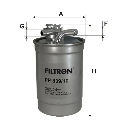 Kraftstofffilter FILTRON PP 839/10 Bild Kraftstofffilter FILTRON PP 839/10