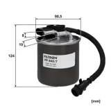 Kraftstofffilter FILTRON PP 840/7