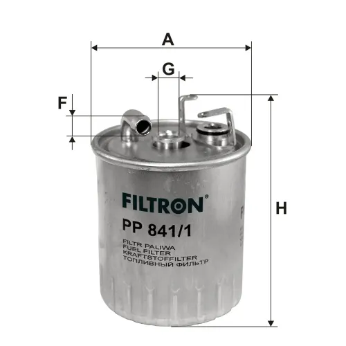 Kraftstofffilter FILTRON PP 841/1 Bild Kraftstofffilter FILTRON PP 841/1