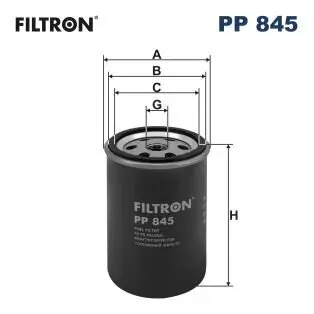Kraftstofffilter FILTRON PP 845