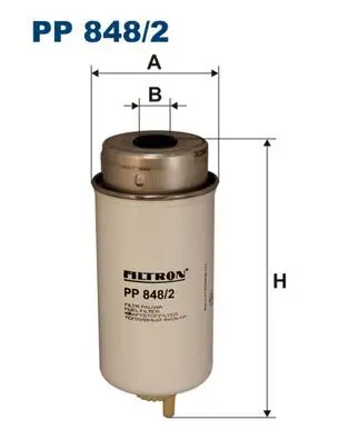 Kraftstofffilter FILTRON PP 848/2