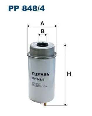 Kraftstofffilter FILTRON PP 848/4 Bild Kraftstofffilter FILTRON PP 848/4