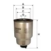 Kraftstofffilter FILTRON PP 857/1 Bild Kraftstofffilter FILTRON PP 857/1