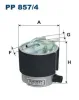 Kraftstofffilter FILTRON PP 857/4