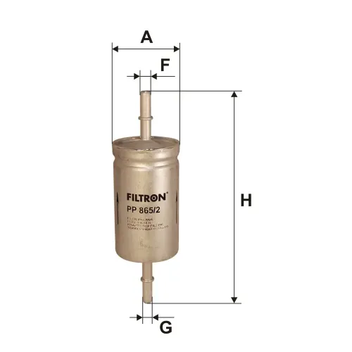 Kraftstofffilter FILTRON PP 865/2 Bild Kraftstofffilter FILTRON PP 865/2