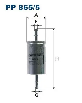 Kraftstofffilter FILTRON PP 865/5 Bild Kraftstofffilter FILTRON PP 865/5