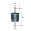 Kraftstofffilter FILTRON PP 866/3 Bild Kraftstofffilter FILTRON PP 866/3