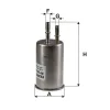 Kraftstofffilter FILTRON PP 866/6 Bild Kraftstofffilter FILTRON PP 866/6