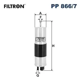 Kraftstofffilter FILTRON PP 866/7