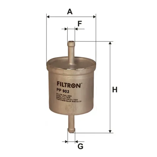Kraftstofffilter FILTRON PP 903 Bild Kraftstofffilter FILTRON PP 903