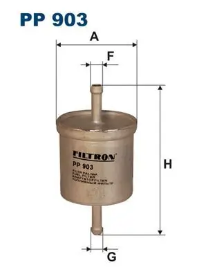 Kraftstofffilter FILTRON PP 903