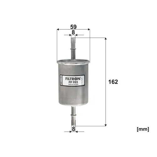 Kraftstofffilter FILTRON PP 905 Bild Kraftstofffilter FILTRON PP 905