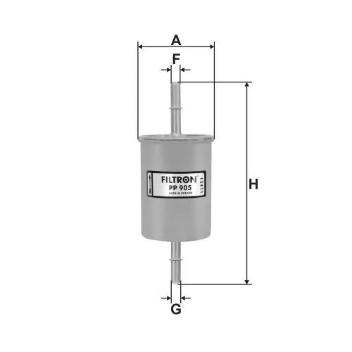 Kraftstofffilter FILTRON PP 905 Bild Kraftstofffilter FILTRON PP 905