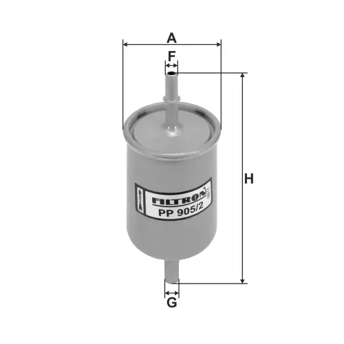Kraftstofffilter FILTRON PP 905/2 Bild Kraftstofffilter FILTRON PP 905/2