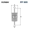 Kraftstofffilter FILTRON PP 905