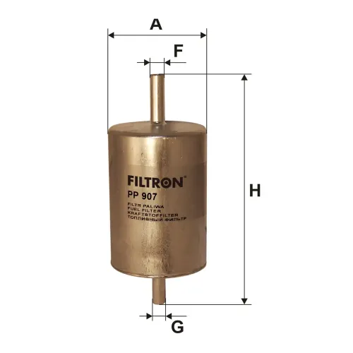 Kraftstofffilter FILTRON PP 907 Bild Kraftstofffilter FILTRON PP 907