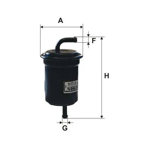 Kraftstofffilter FILTRON PP 912/4 Bild Kraftstofffilter FILTRON PP 912/4