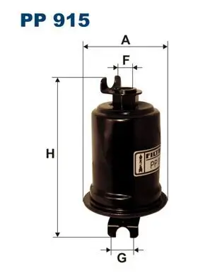 Kraftstofffilter FILTRON PP 915 Bild Kraftstofffilter FILTRON PP 915