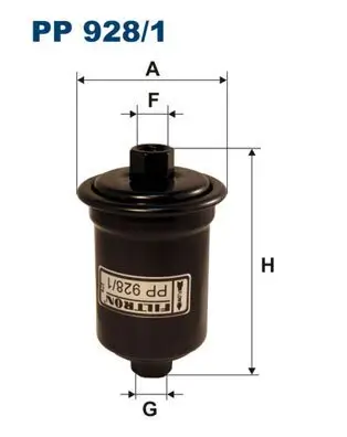 Kraftstofffilter FILTRON PP 928/1