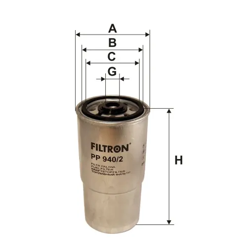 Kraftstofffilter FILTRON PP 940/2 Bild Kraftstofffilter FILTRON PP 940/2