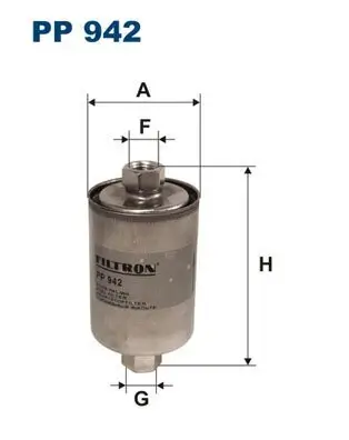 Kraftstofffilter FILTRON PP 942 Bild Kraftstofffilter FILTRON PP 942