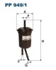 Kraftstofffilter FILTRON PP 949/1