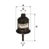 Kraftstofffilter FILTRON PP 952 Bild Kraftstofffilter FILTRON PP 952