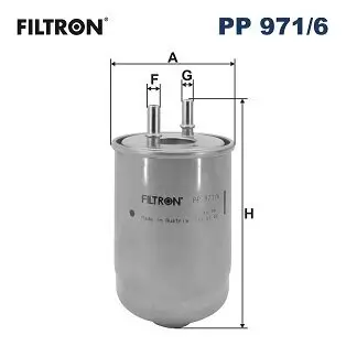 Kraftstofffilter FILTRON PP 971/6