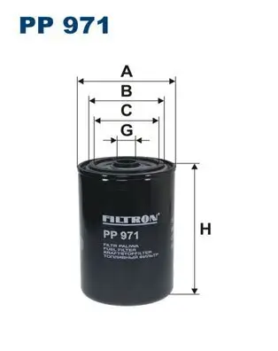 Kraftstofffilter FILTRON PP 971