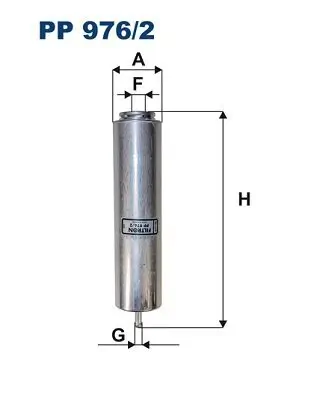 Kraftstofffilter FILTRON PP 976/2 Bild Kraftstofffilter FILTRON PP 976/2