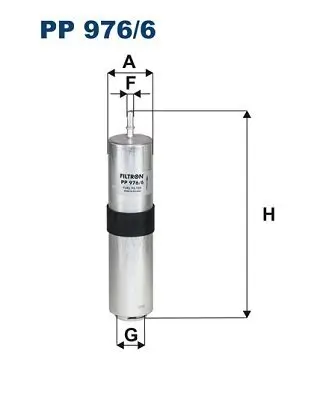 Kraftstofffilter FILTRON PP 976/6 Bild Kraftstofffilter FILTRON PP 976/6