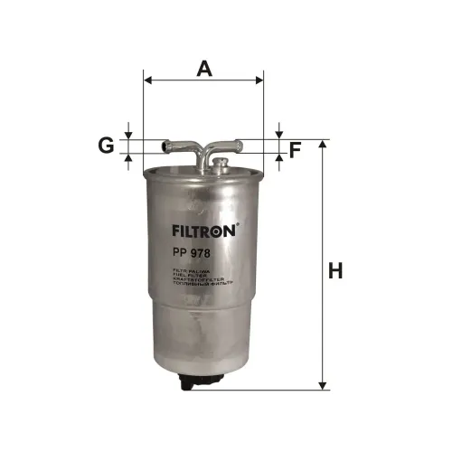 Kraftstofffilter FILTRON PP 978 Bild Kraftstofffilter FILTRON PP 978