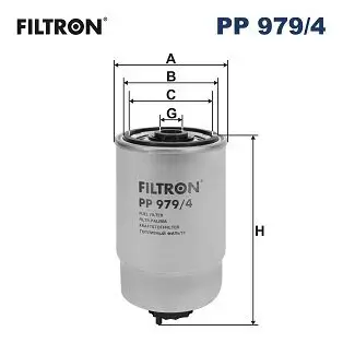 Kraftstofffilter FILTRON PP 979/4 Bild Kraftstofffilter FILTRON PP 979/4