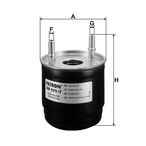 Kraftstofffilter FILTRON PP 979/7 Bild Kraftstofffilter FILTRON PP 979/7