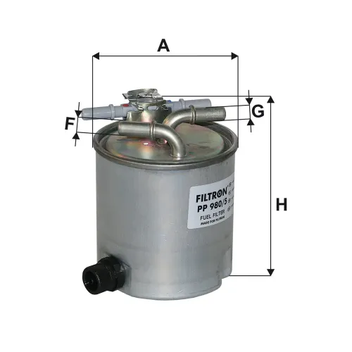 Kraftstofffilter FILTRON PP 980/5 Bild Kraftstofffilter FILTRON PP 980/5