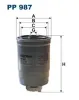 Kraftstofffilter FILTRON PP 987