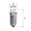Kraftstofffilter FILTRON PP 988/3 Bild Kraftstofffilter FILTRON PP 988/3