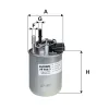 Kraftstofffilter FILTRON PP 988/5 Bild Kraftstofffilter FILTRON PP 988/5