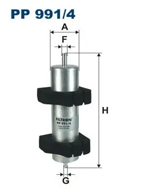 Kraftstofffilter FILTRON PP 991/4
