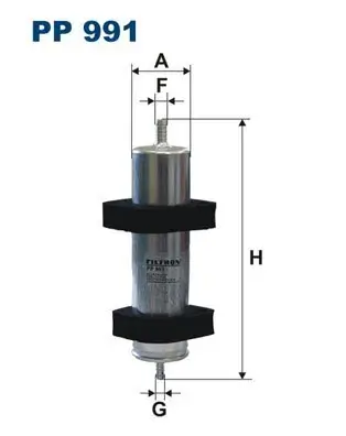 Kraftstofffilter FILTRON PP 991 Bild Kraftstofffilter FILTRON PP 991
